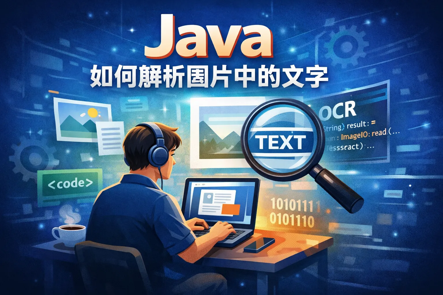 java如何解析图片中的文字
