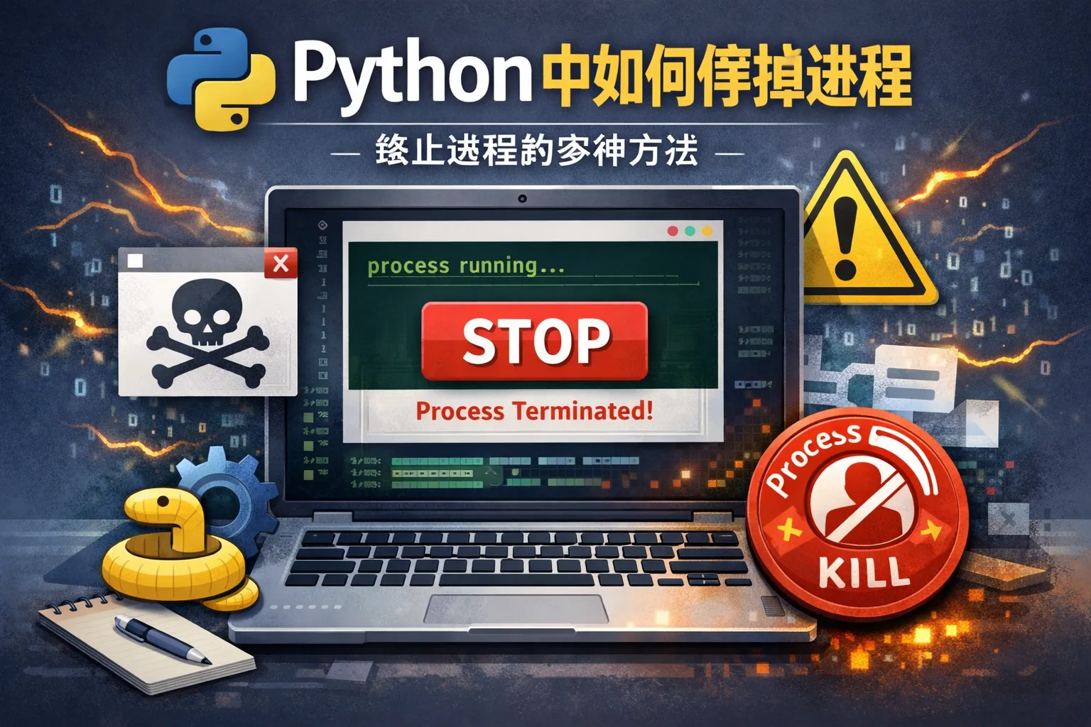 python中如何停掉进程