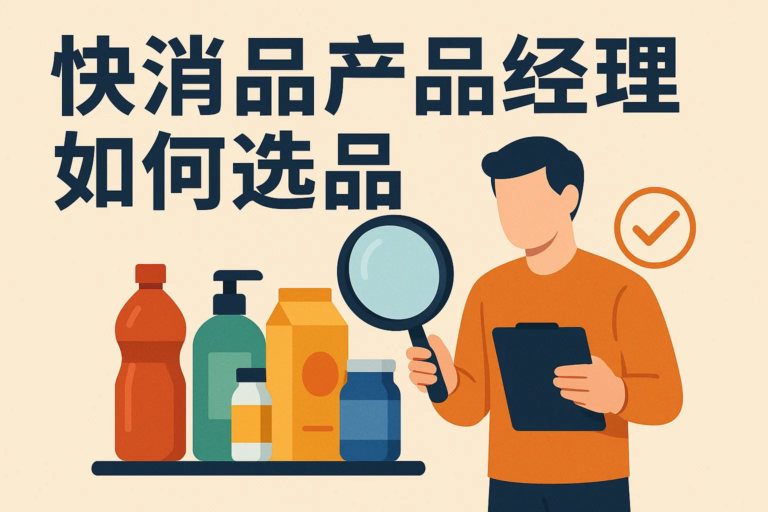 快消品产品经理如何选品