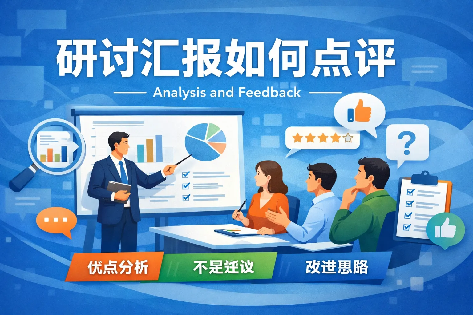 研讨汇报如何点评