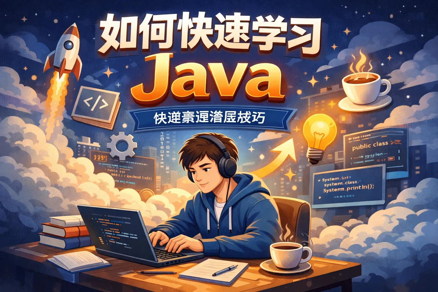 如何快速学习java