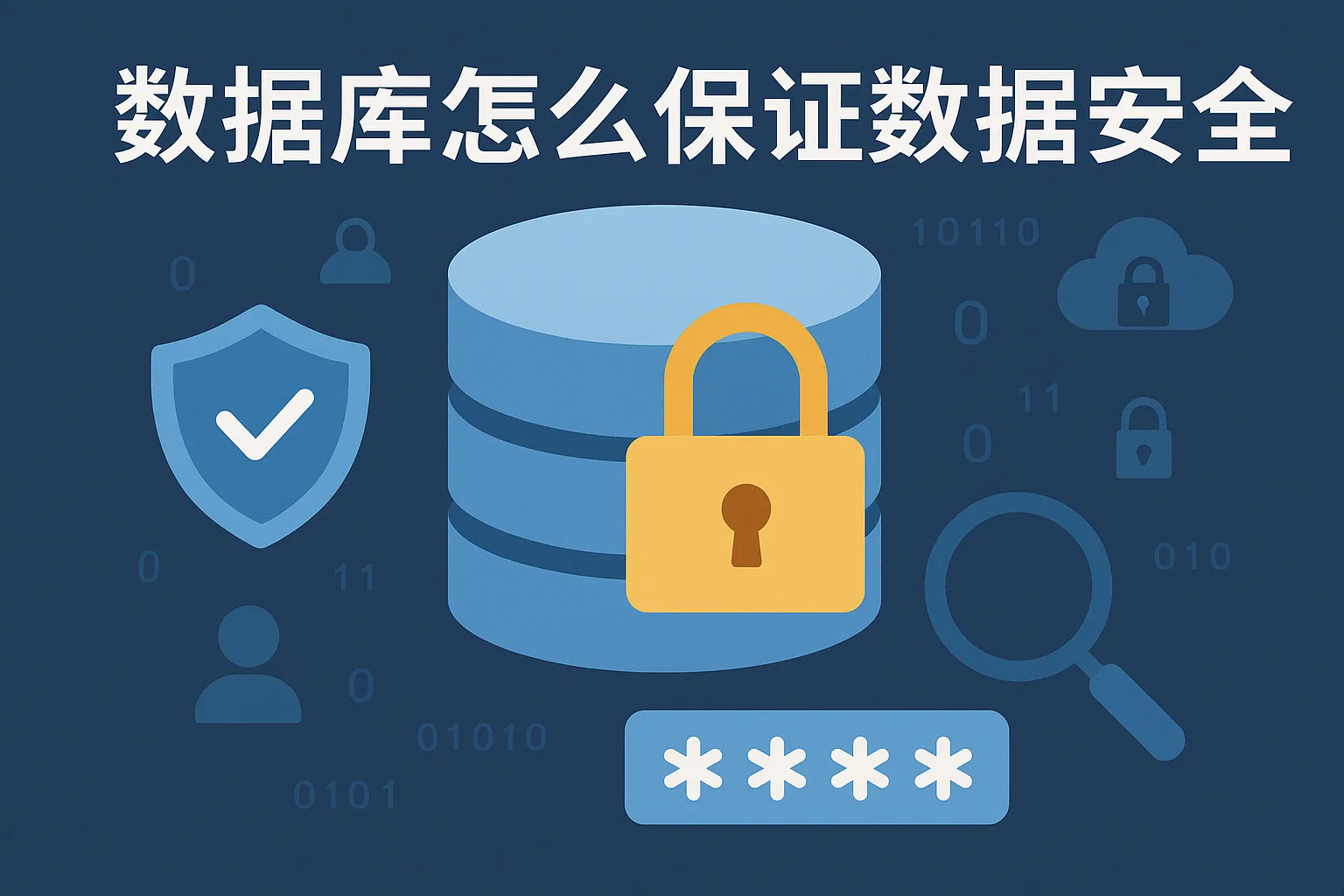 数据库怎么保证数据安全