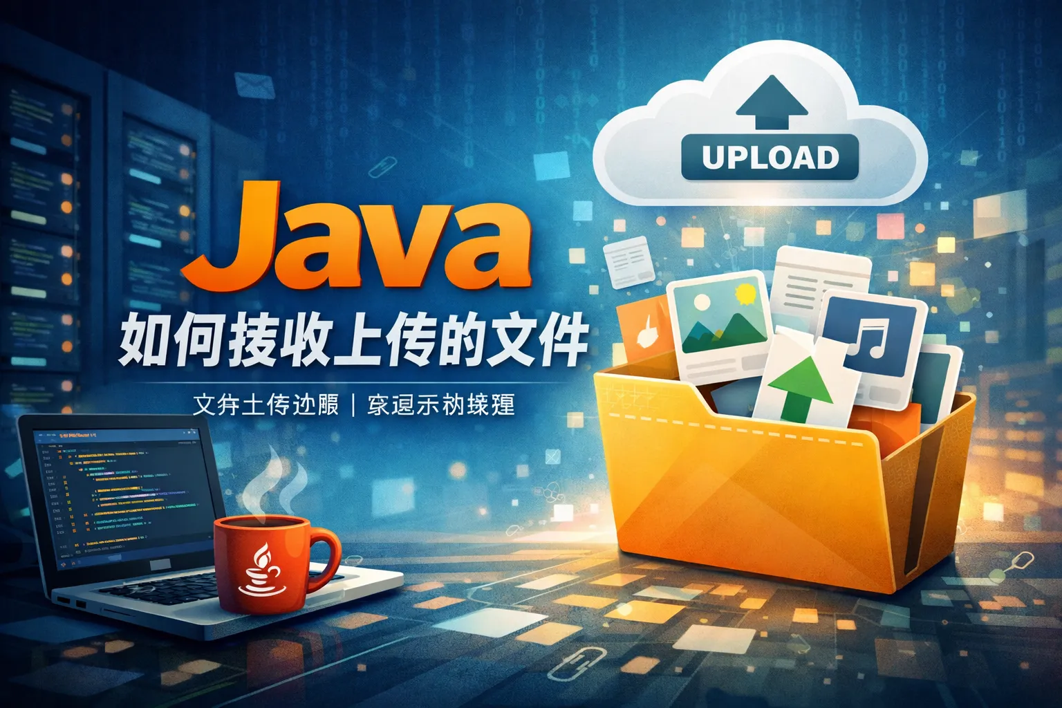 java如何接收上传的文件