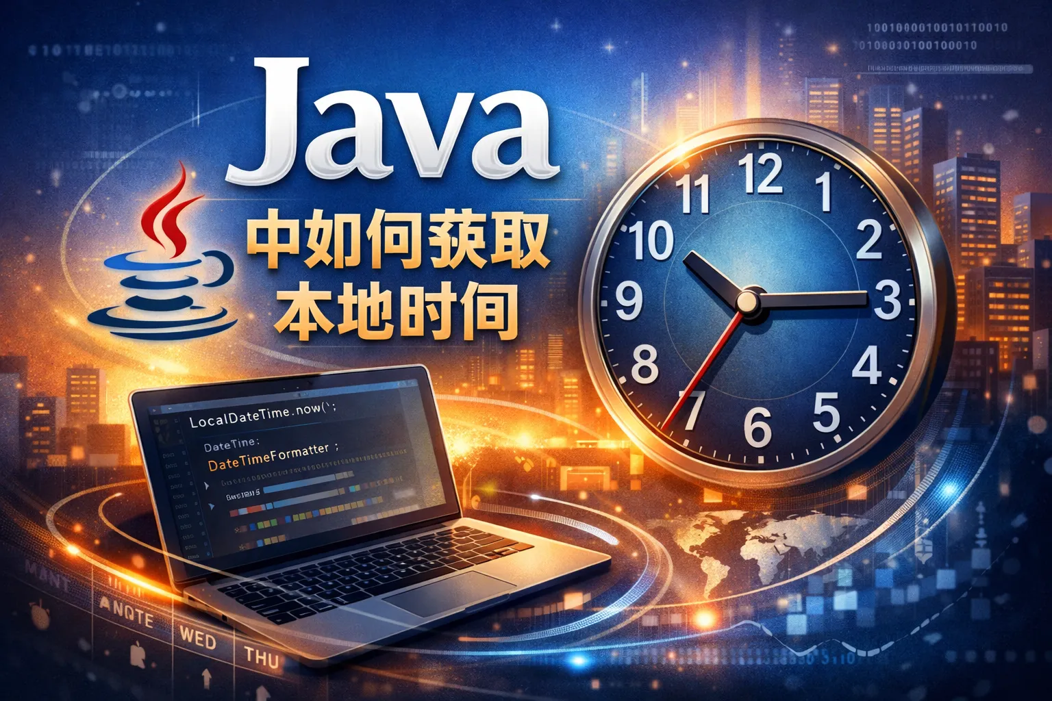 java中如何获取本地时间