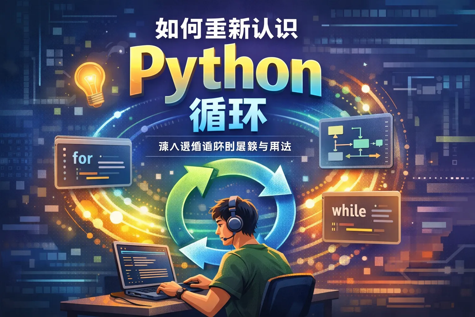 如何重新认识python循环