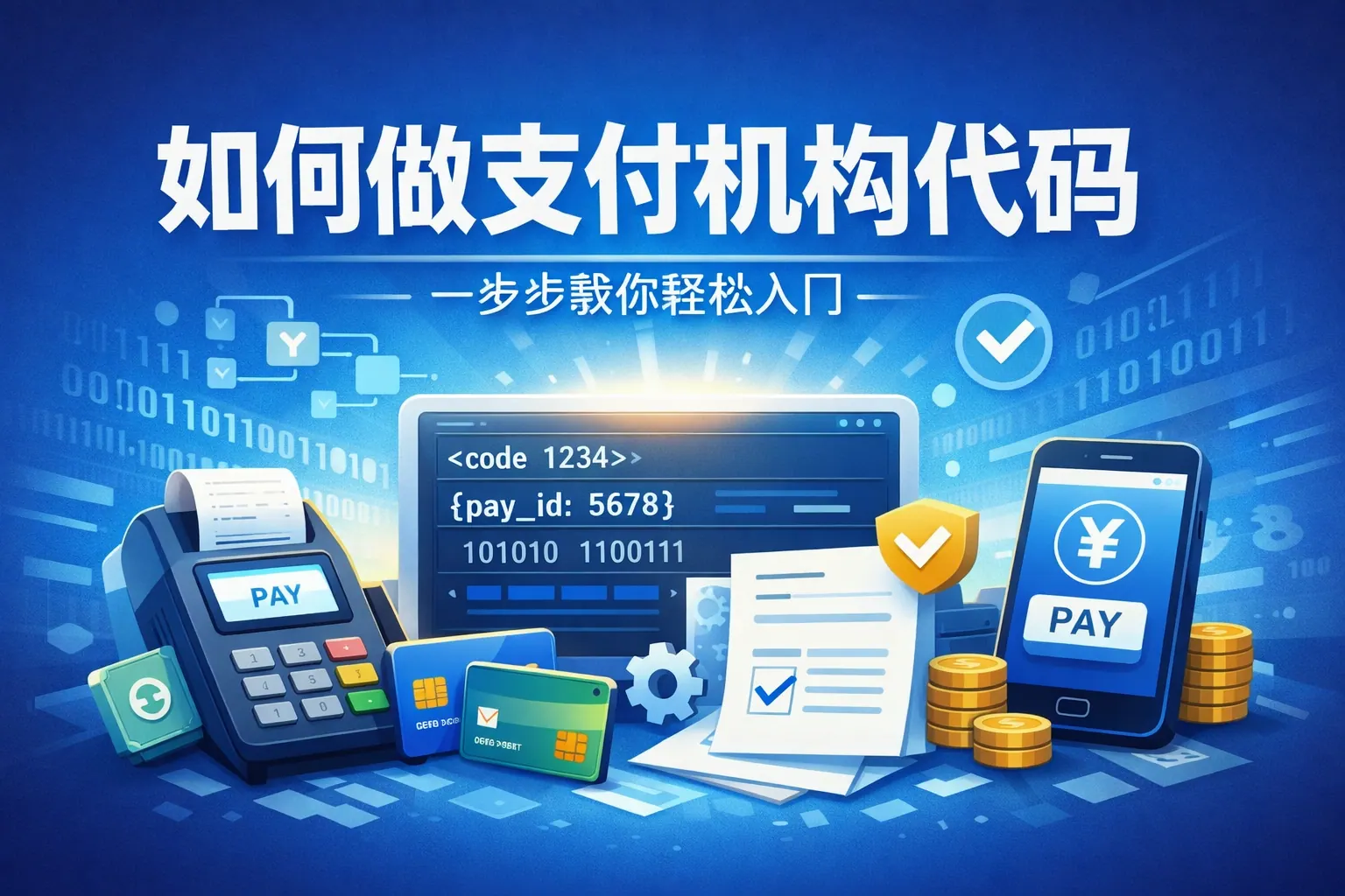 如何做支付机构代码