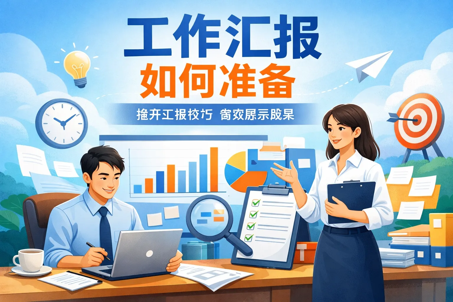 工作汇报如何准备