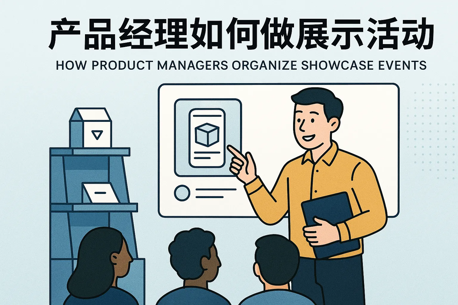 产品经理如何做展示活动