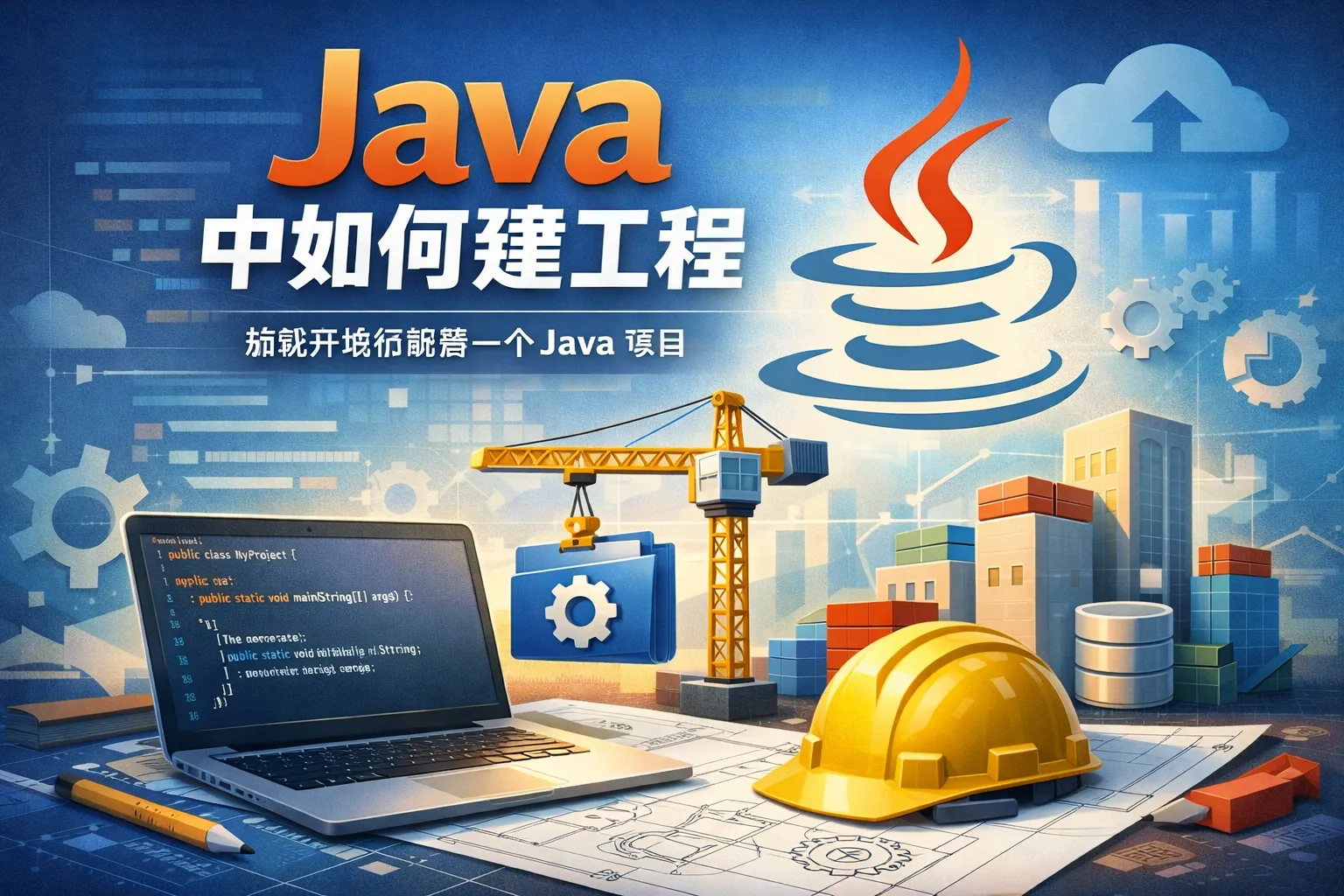 java 中如何建工程