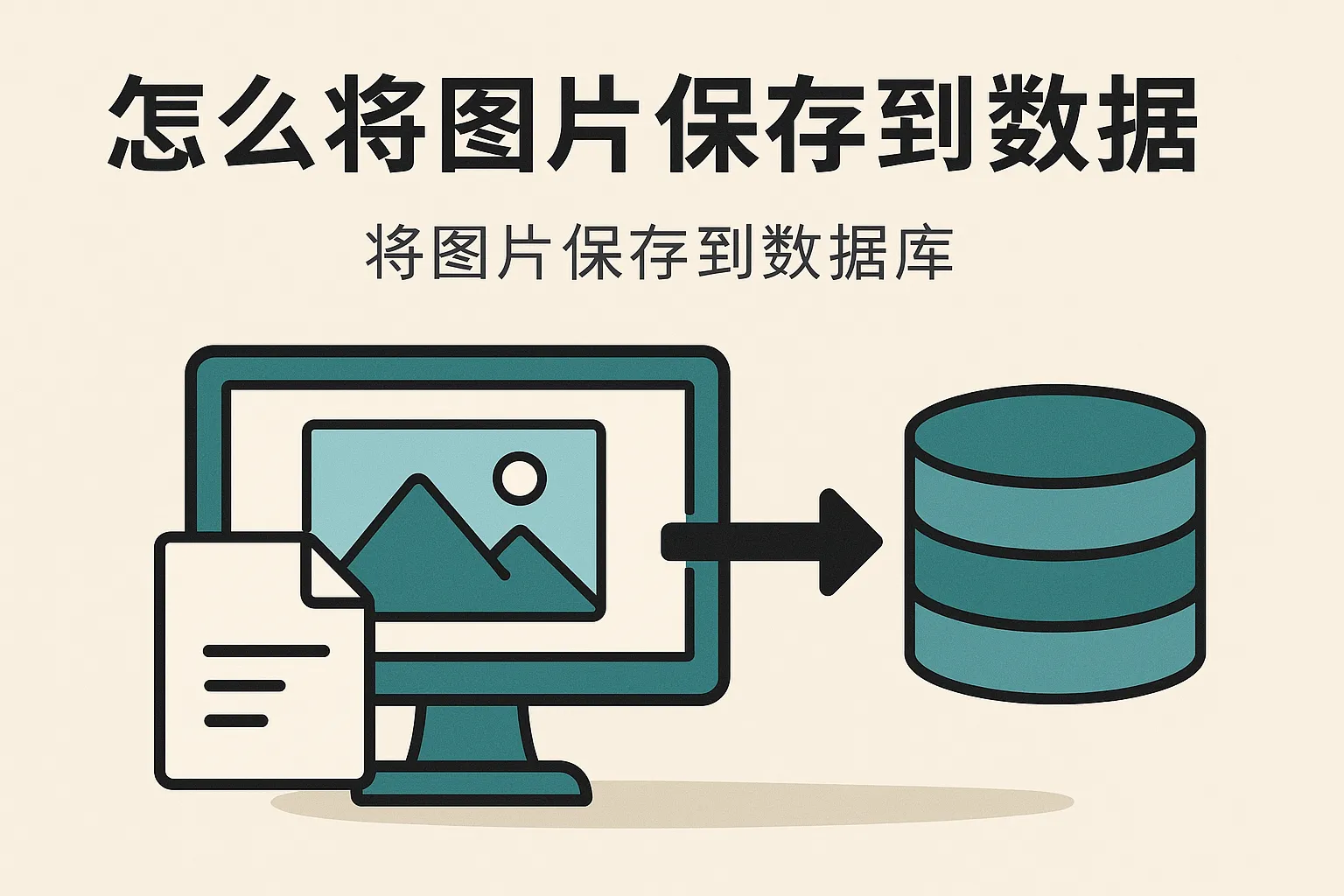 怎么将图片保存到数据库