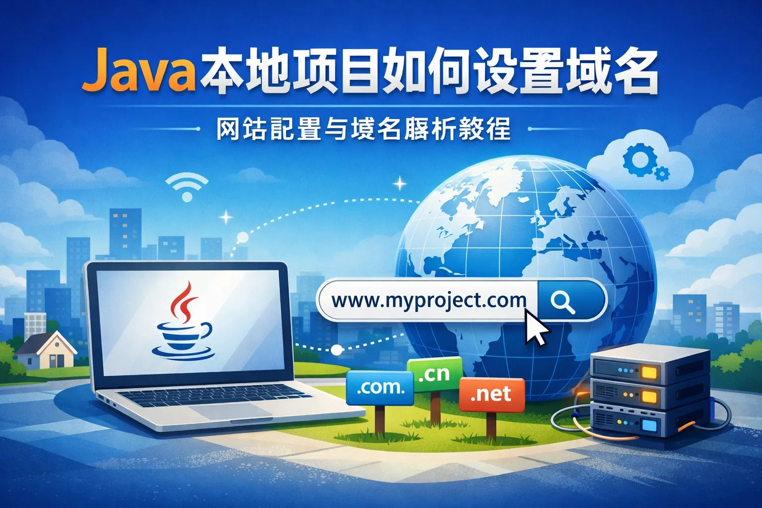 java本地项目如何设置域名