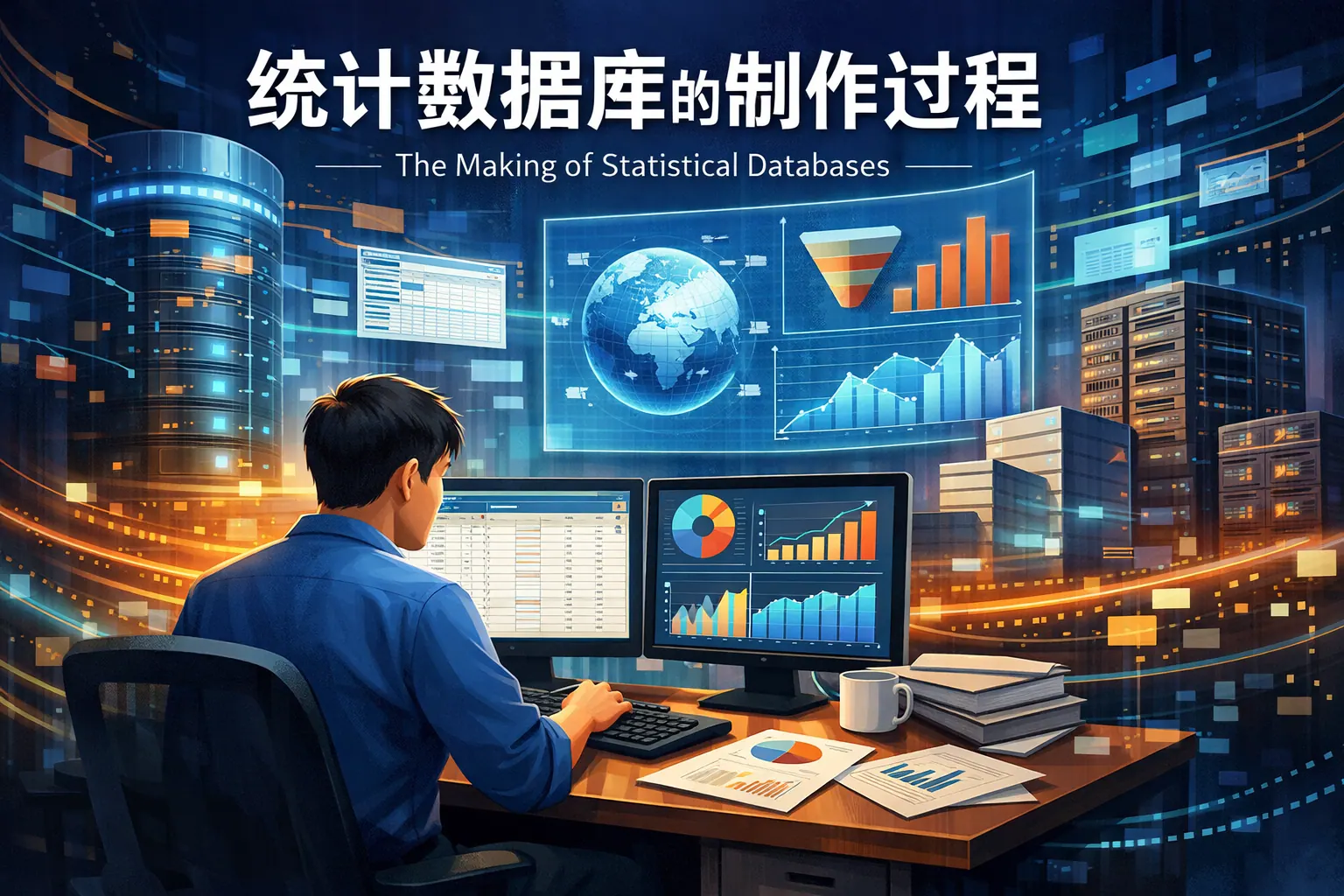 统计数据库的制作过程是