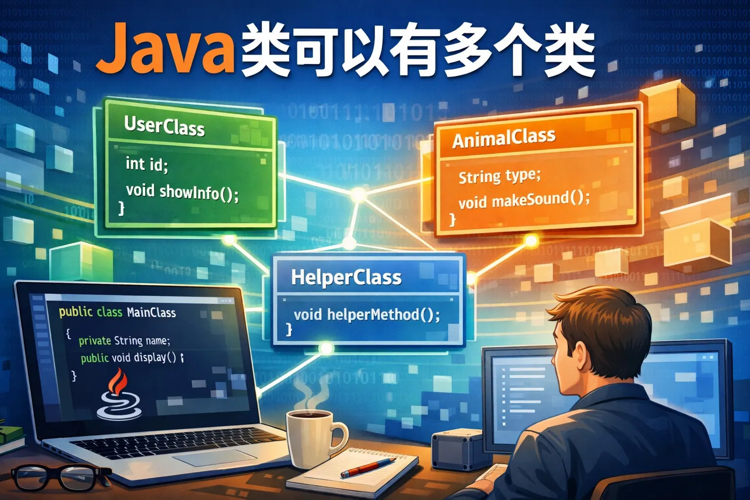 java类可以有多个类