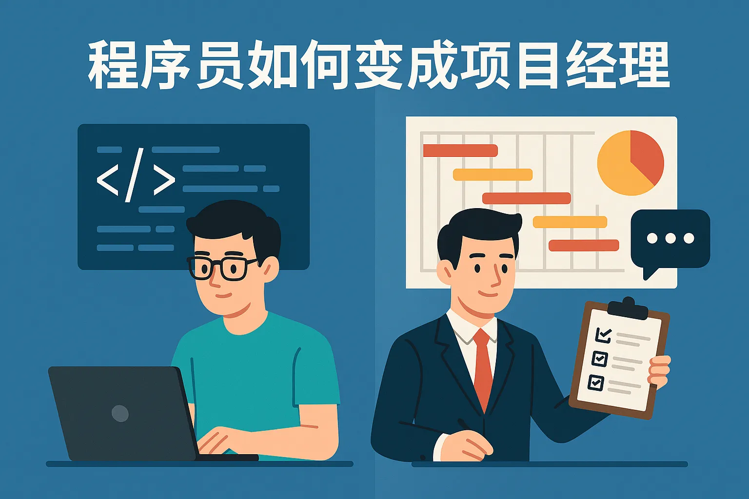 程序员如何变成项目经理