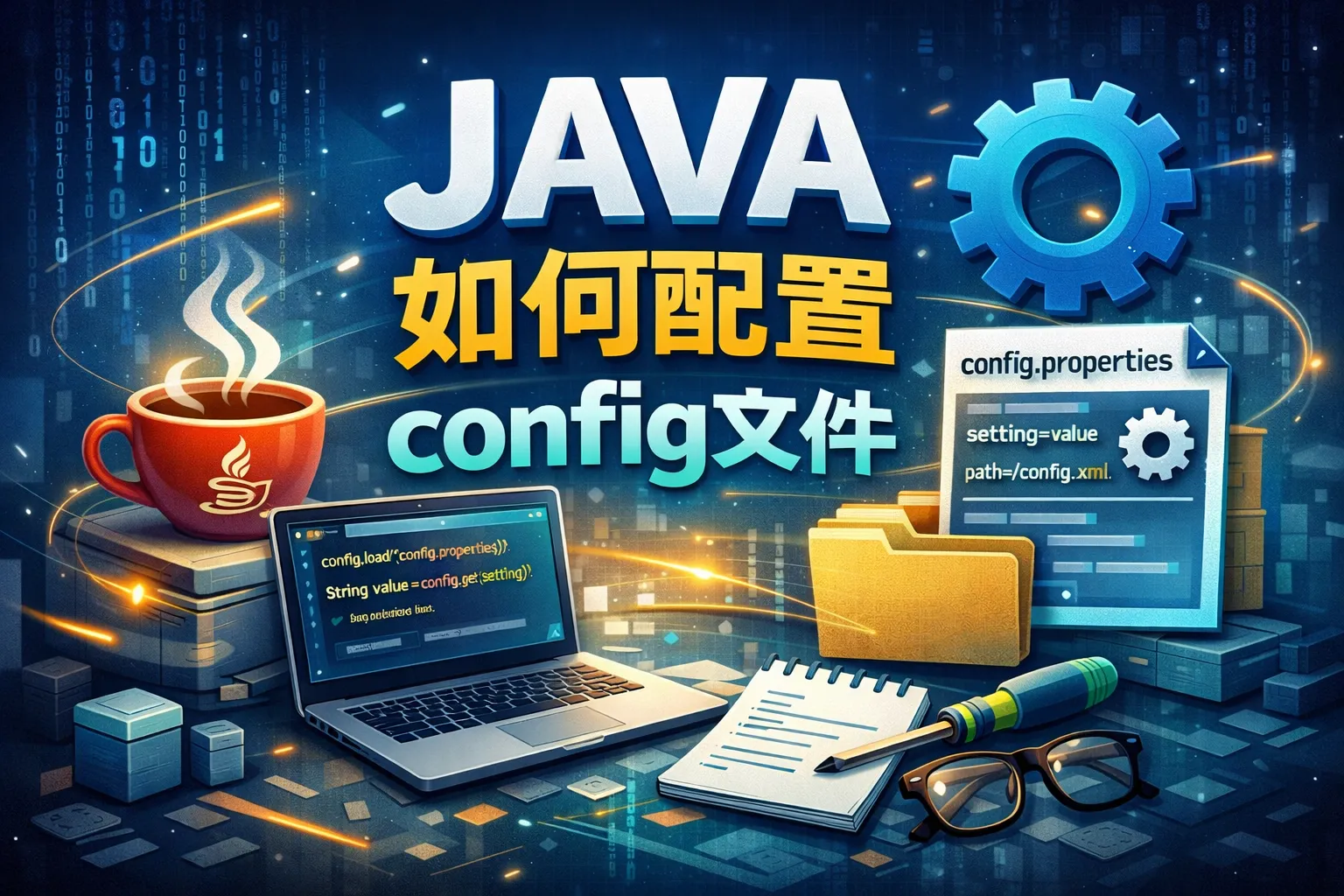 JAVA如何配置config文件