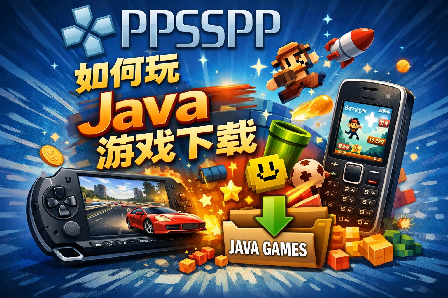 ppsspp如何玩java游戏下载