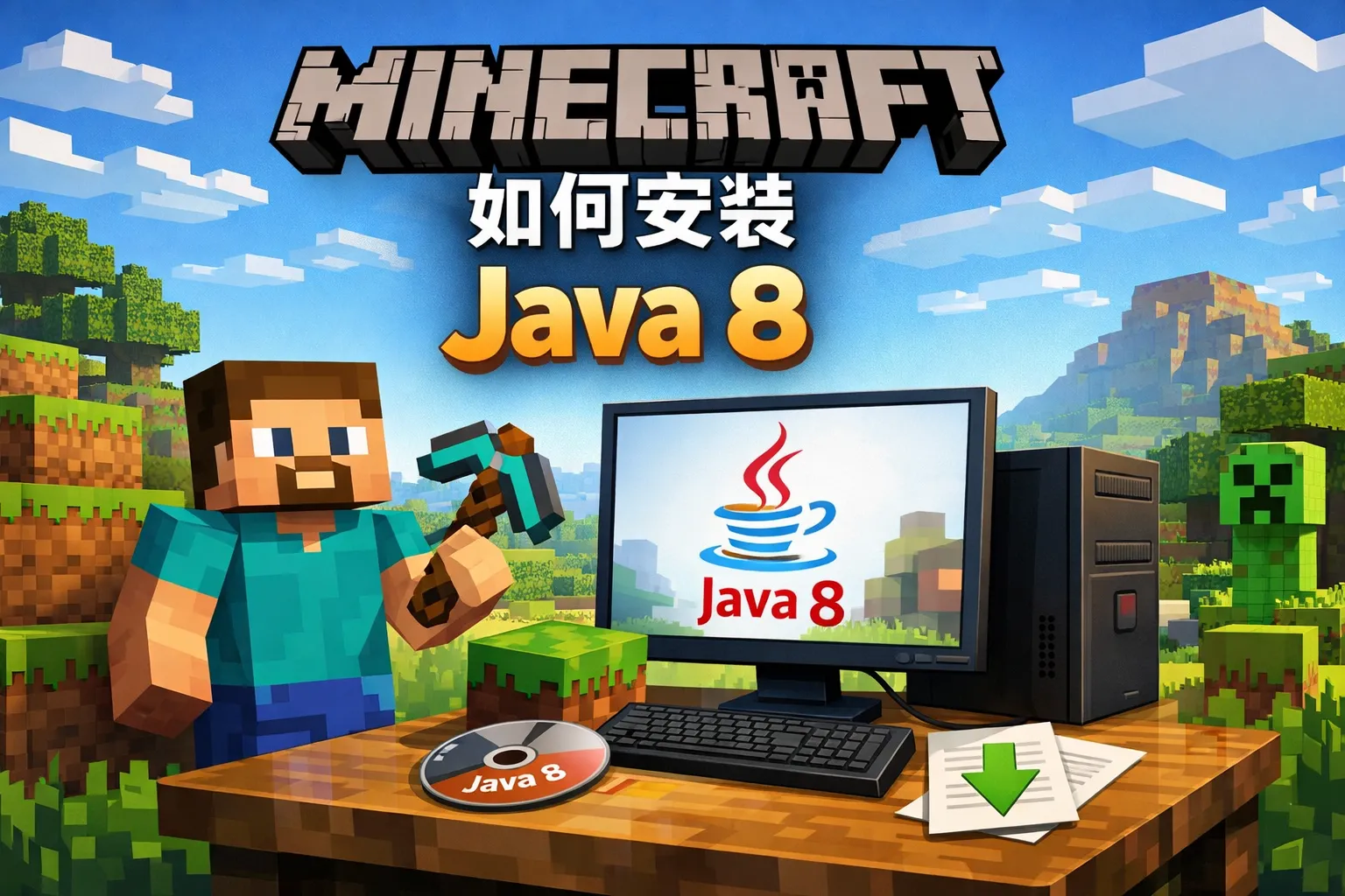 minecraft如何安装java8