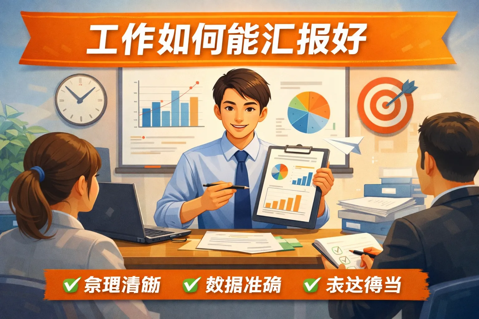 工作如何能汇报好