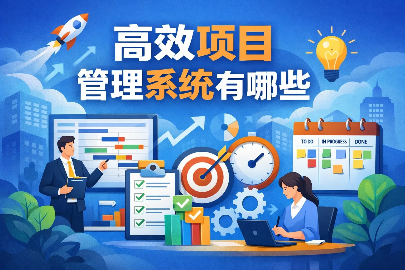 高效项目管理系统有哪些