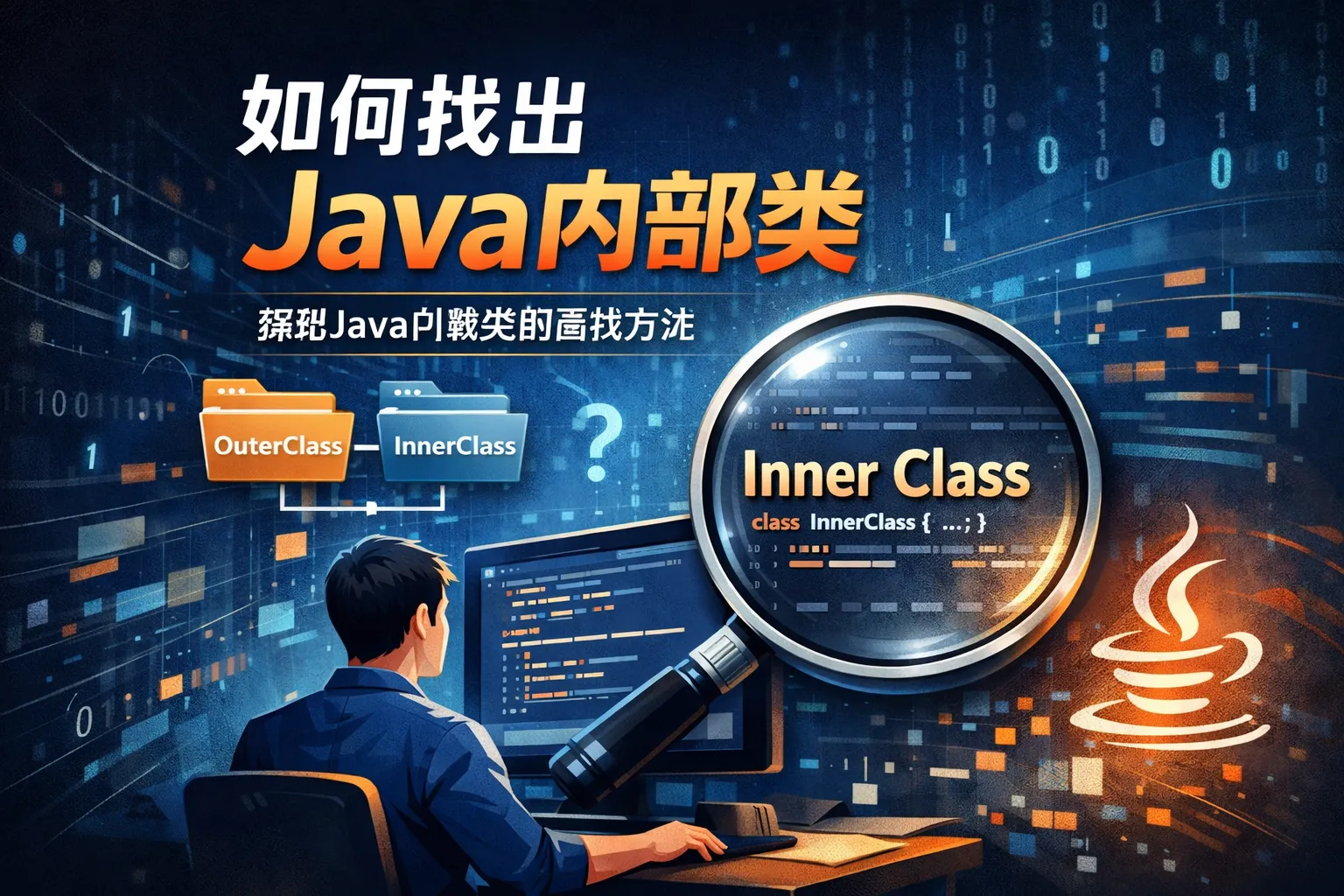 如何找出java内部类