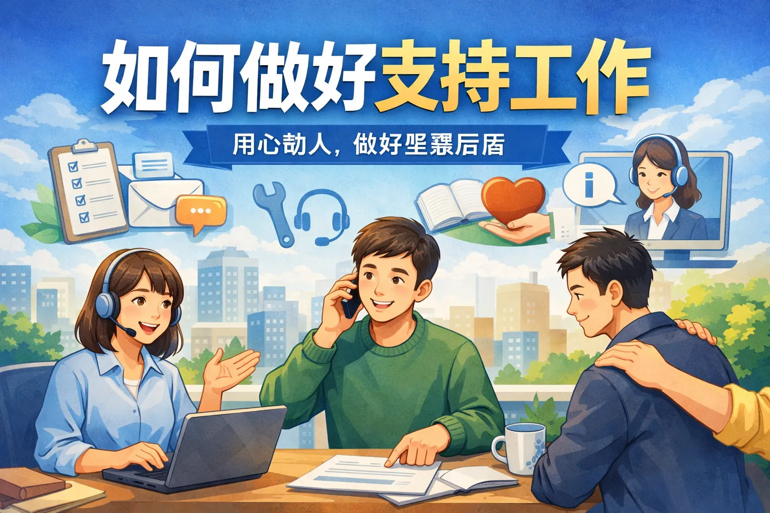 如何做好支持工作