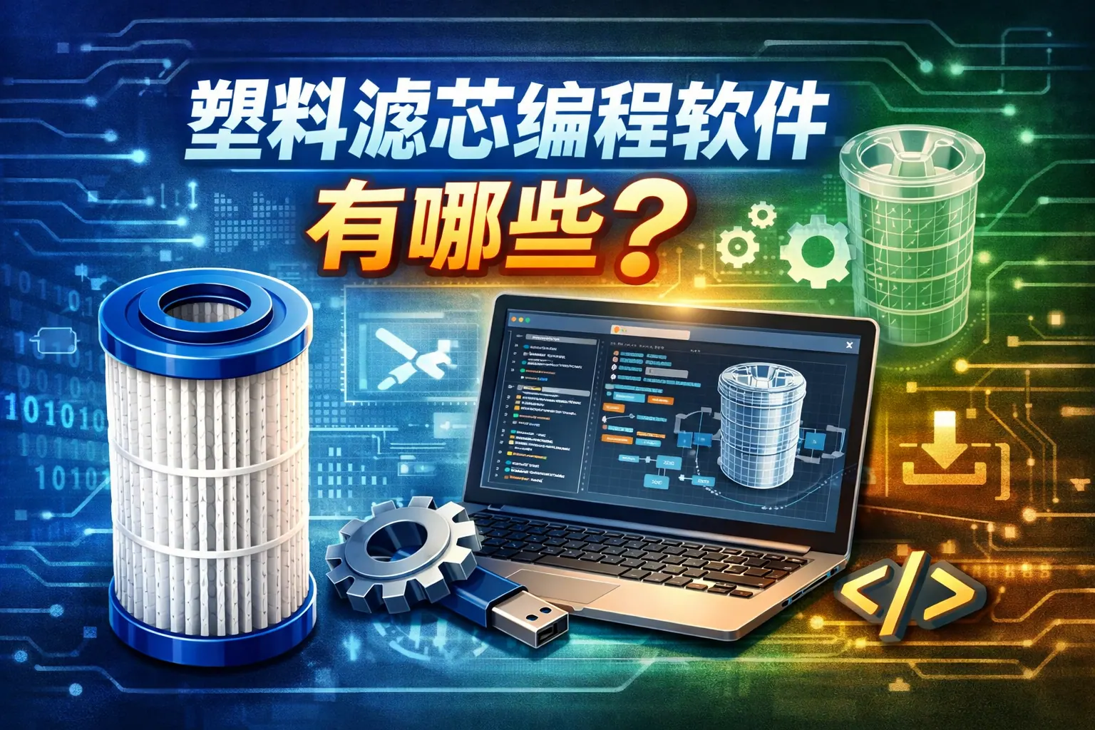 塑料滤芯编程软件有哪些