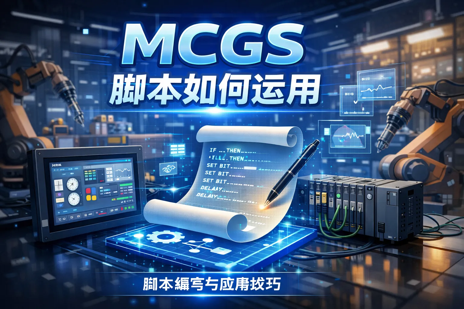 mcgs脚本如何运用