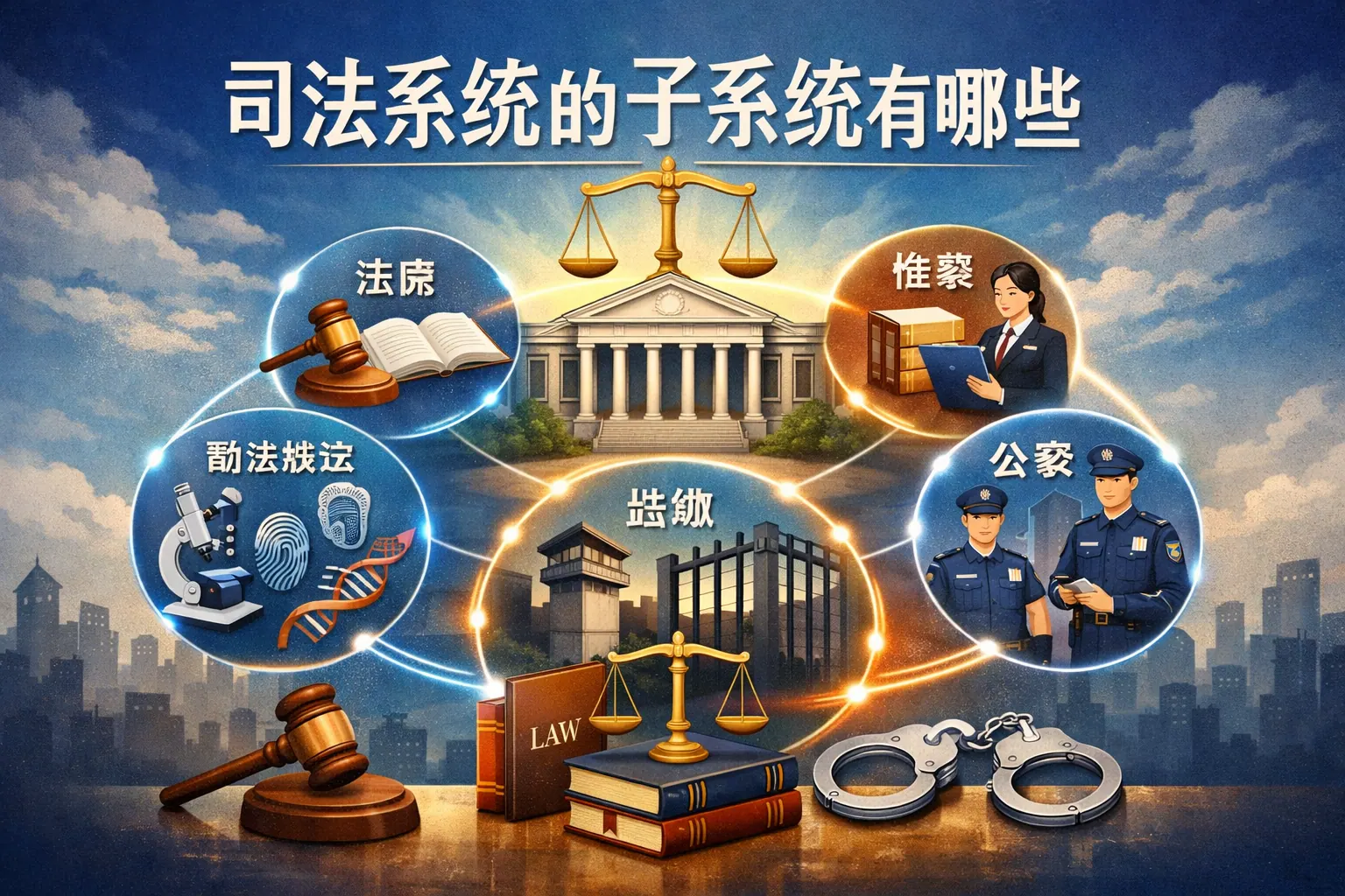 司法系统的子系统有哪些