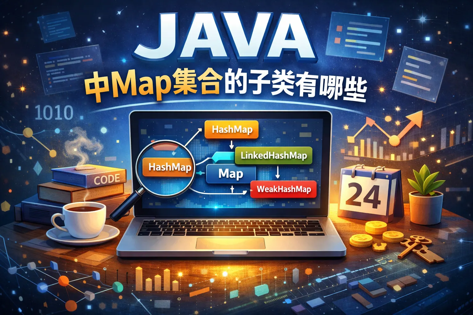 JAVA中map集合的子类有哪些