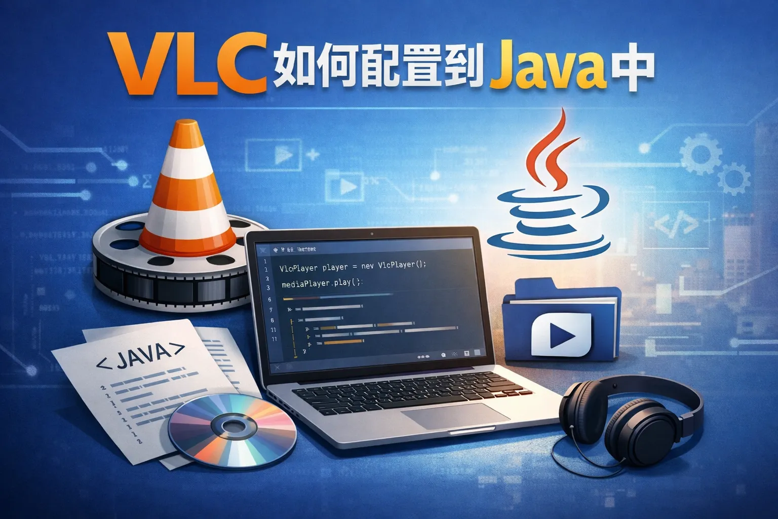 vlc如何配置到java中