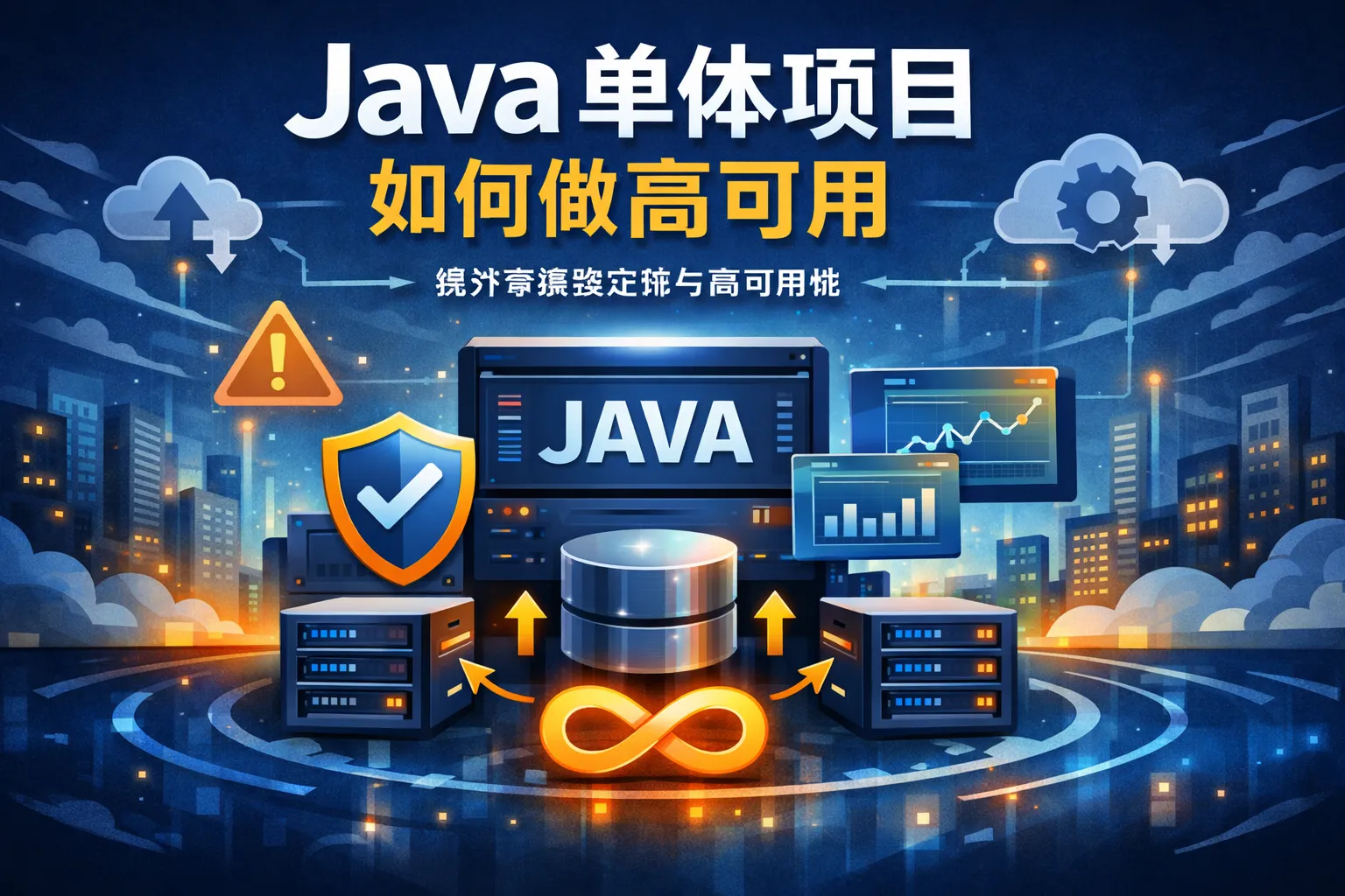 java单体项目如何做高可用