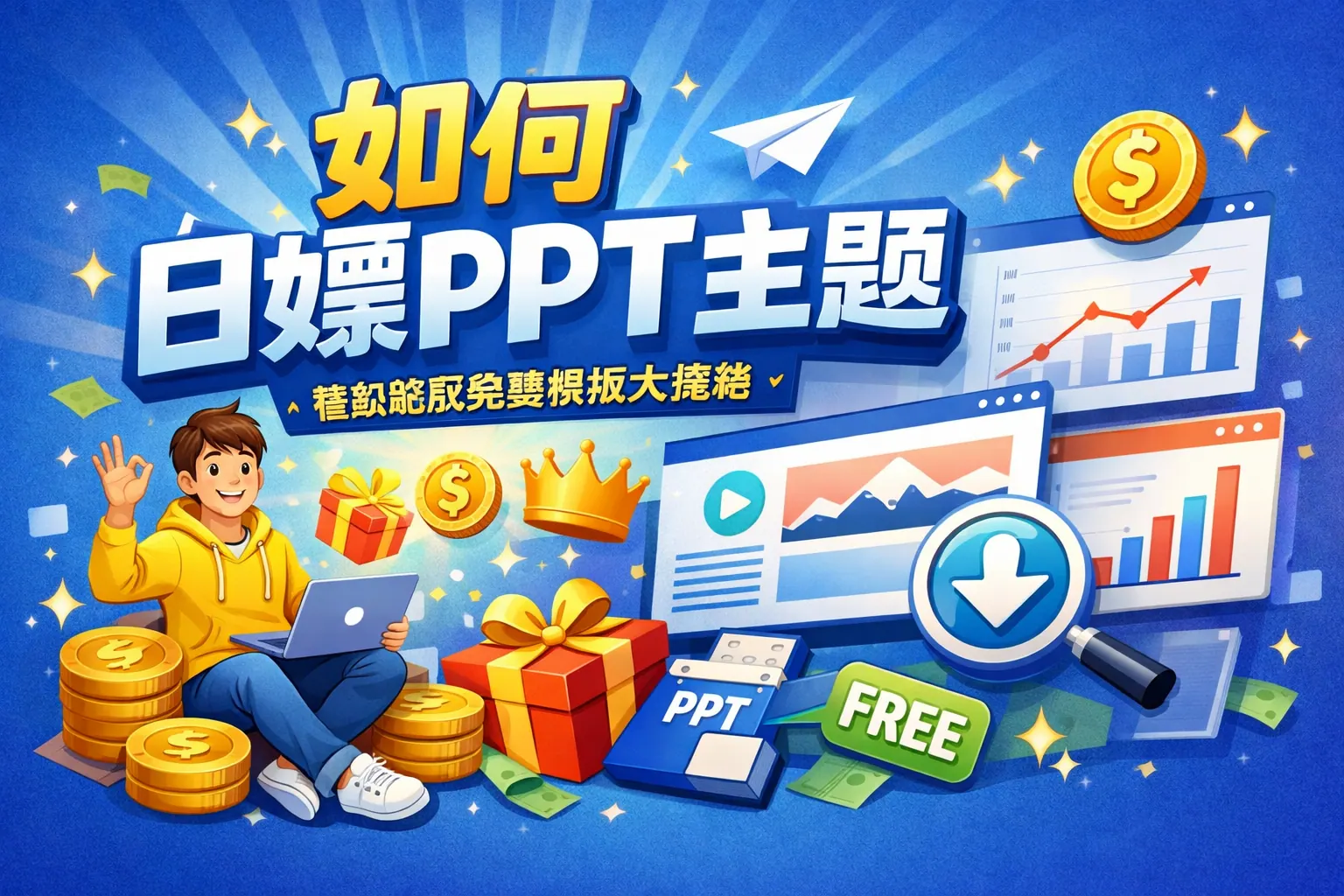 如何白嫖PPT主题