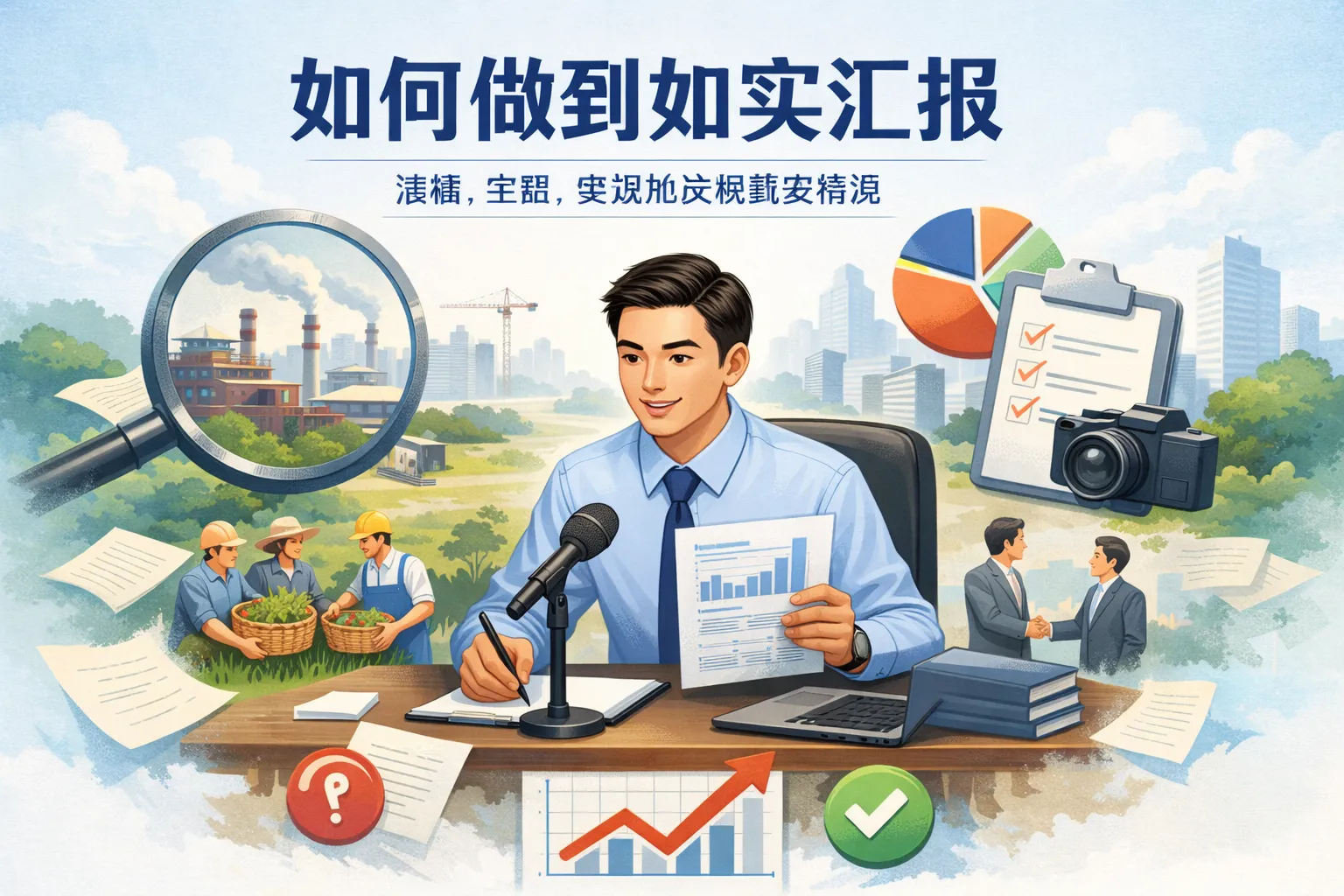 如何做到如实汇报