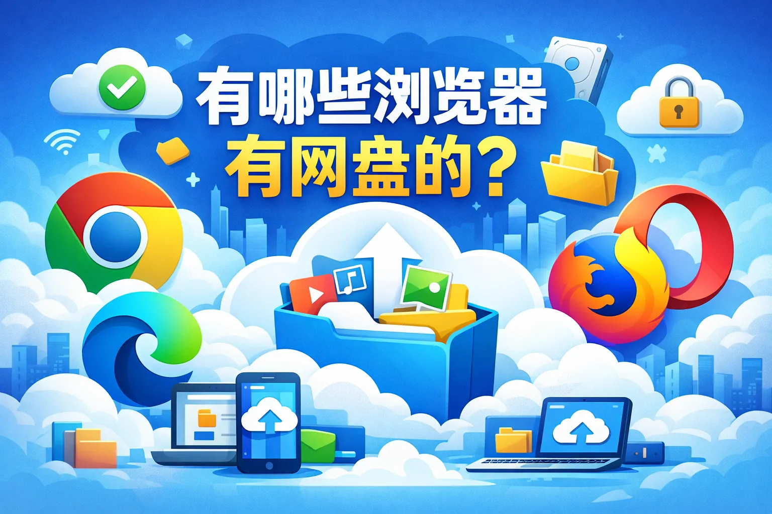 有哪些浏览器有网盘的