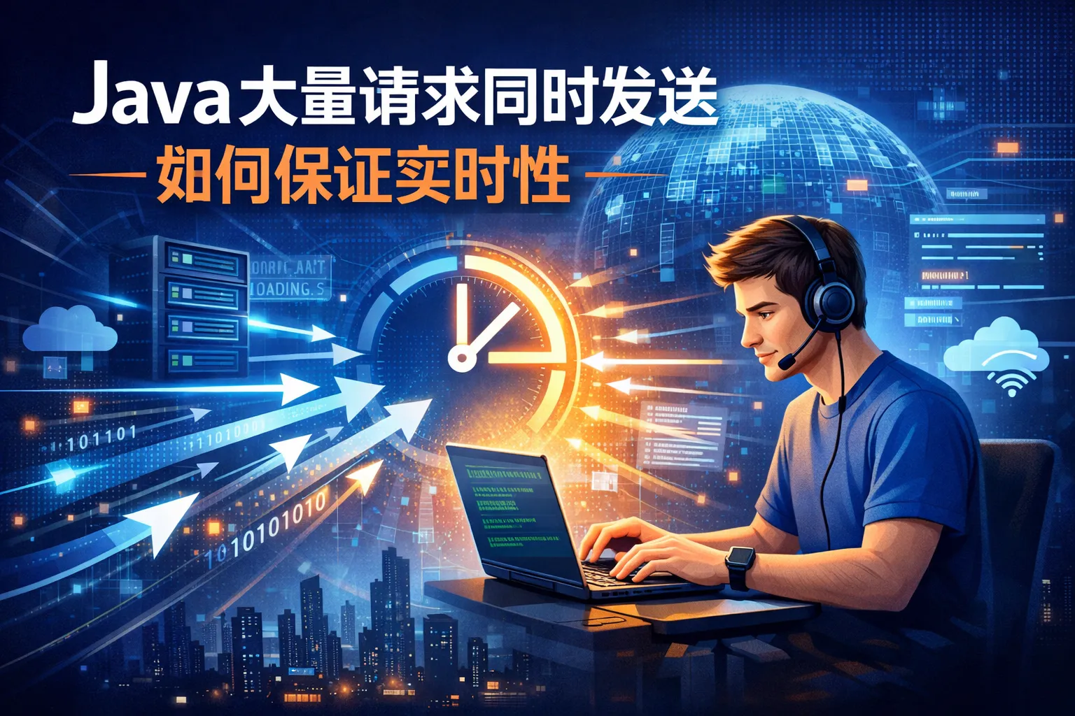 java大量请求同时发送如何保证实时性