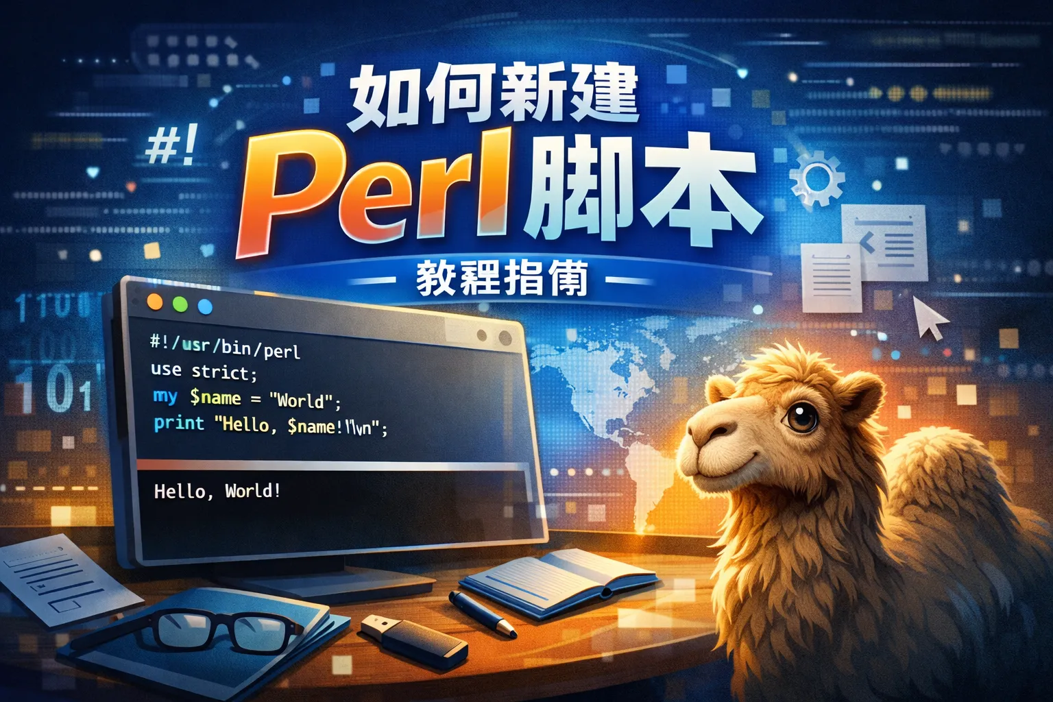 如何新建perl脚本