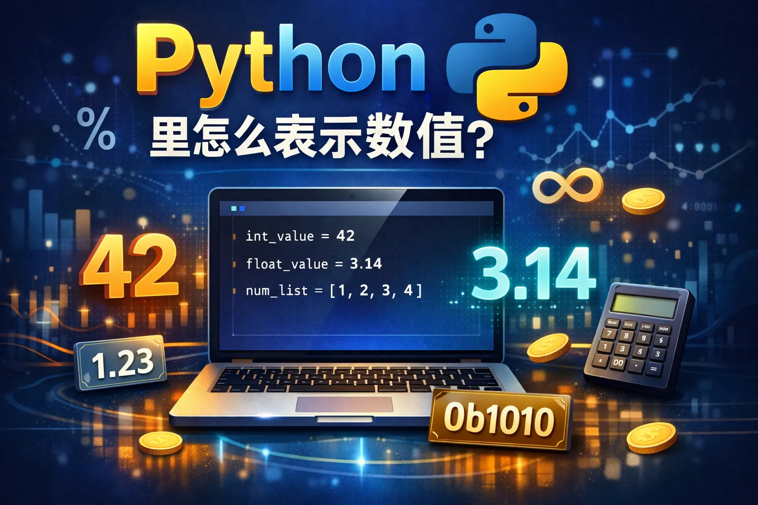 python里怎么表示数值