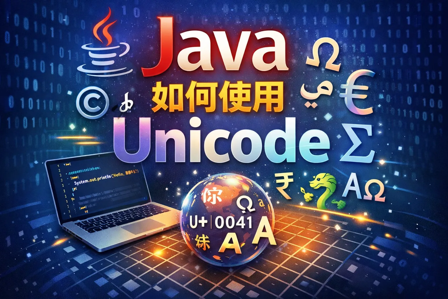 Java 如何使用unicode