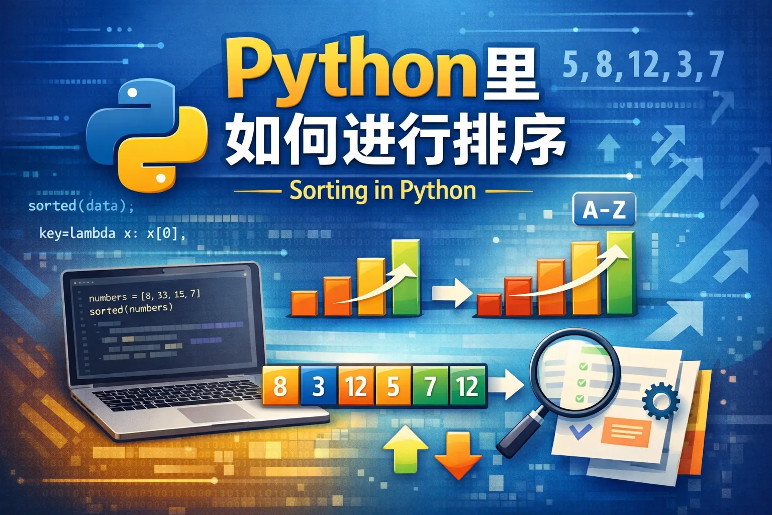 Python里如何进行排序