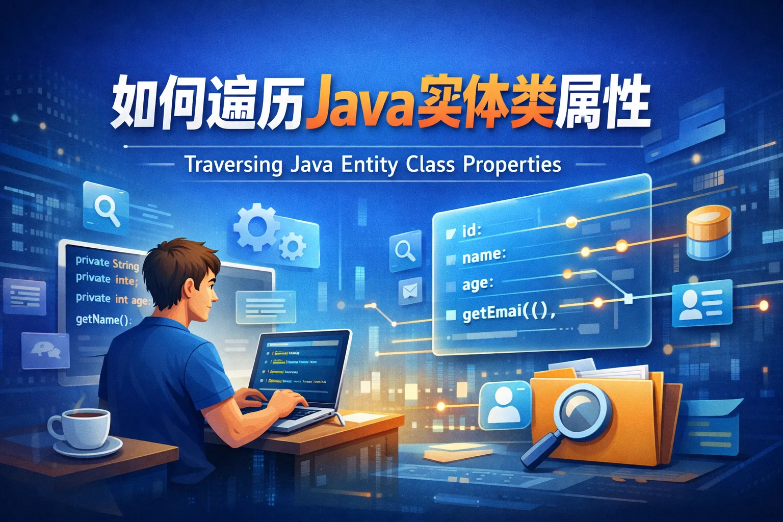 如何遍历java实体类属性