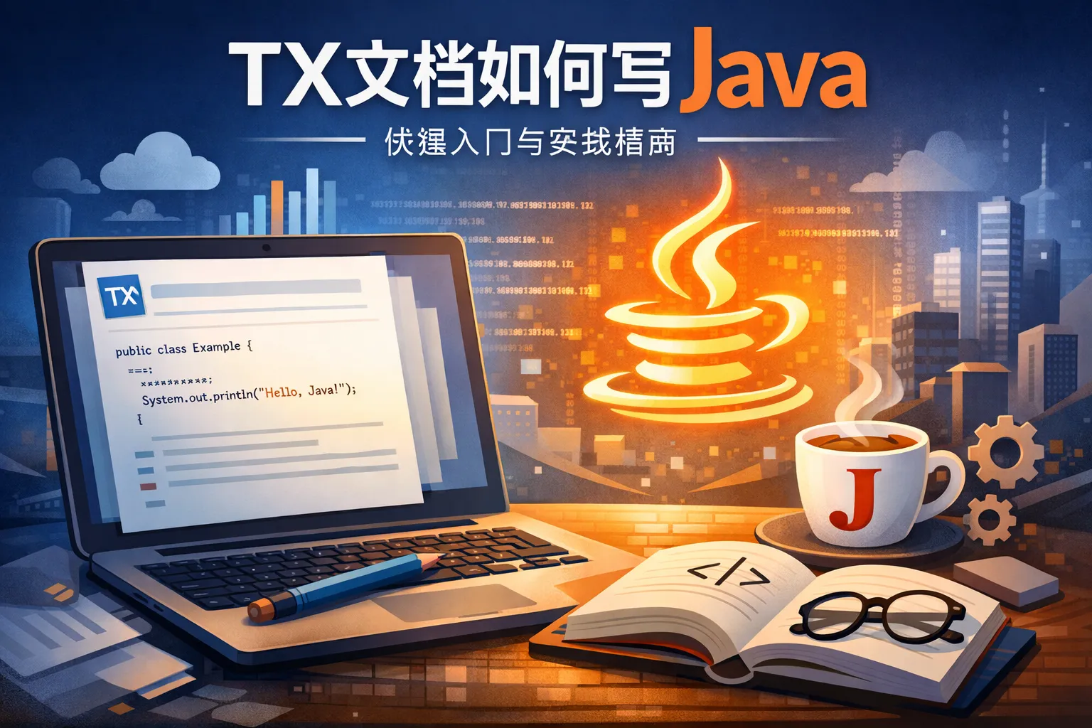 tx文档如何写java