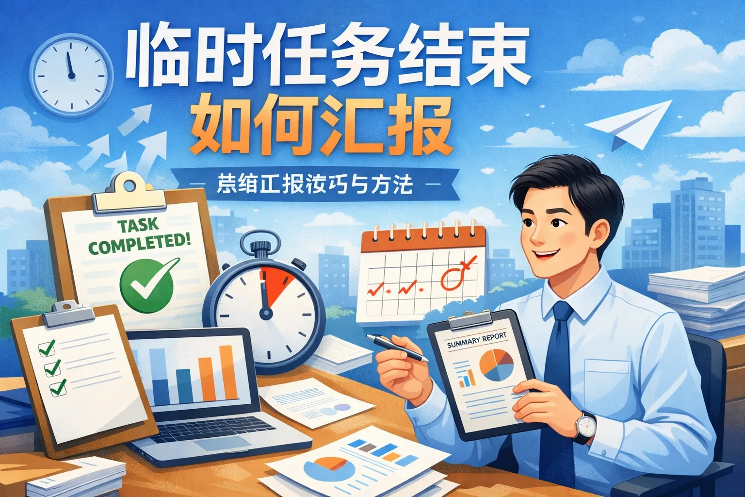 临时任务结束如何汇报