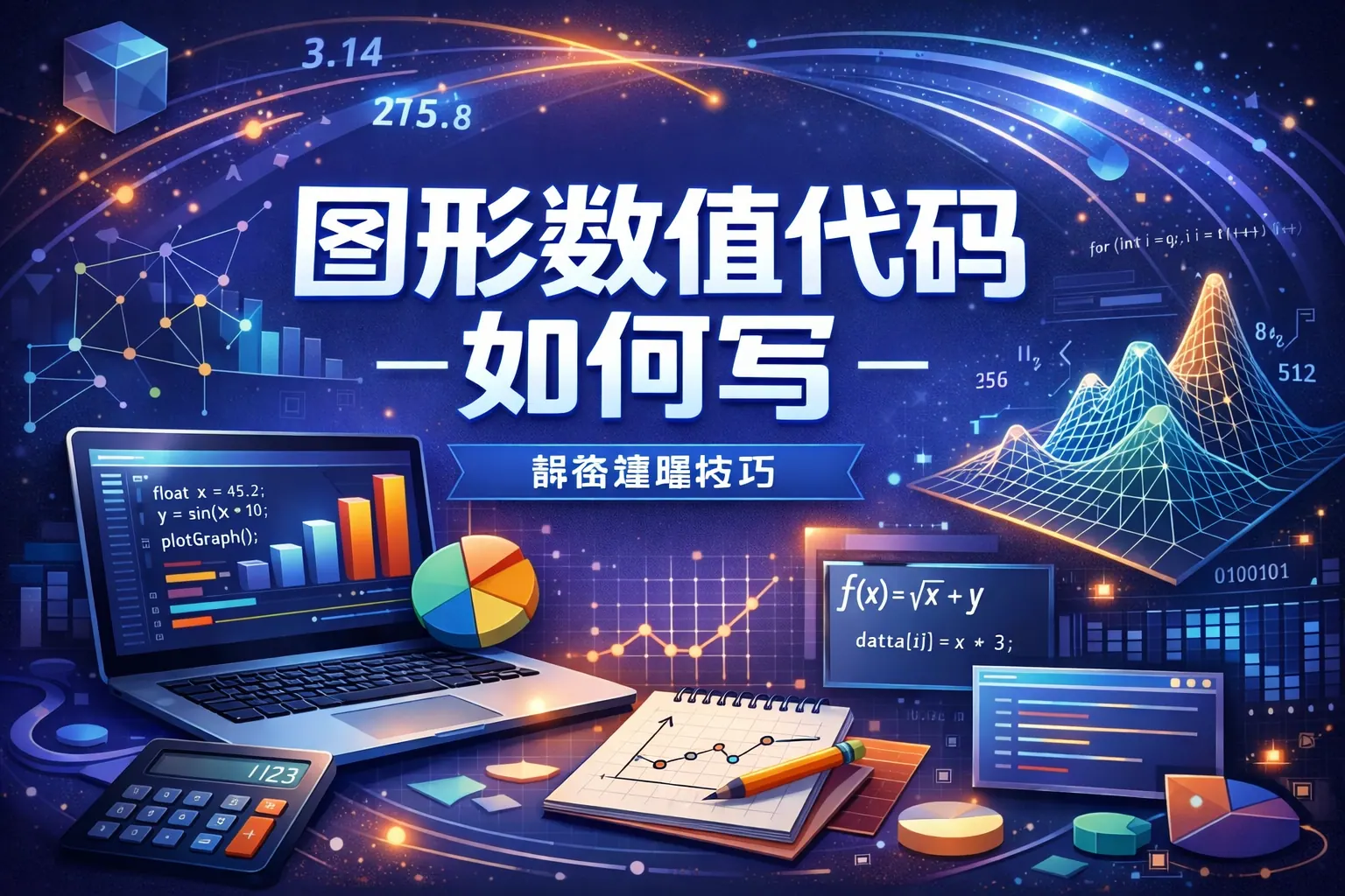 图形数值代码如何写
