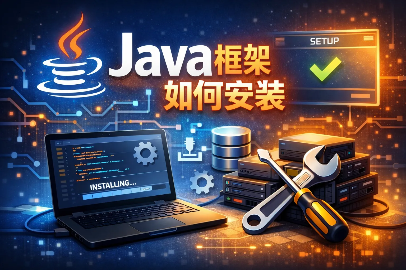 java框架如何安装