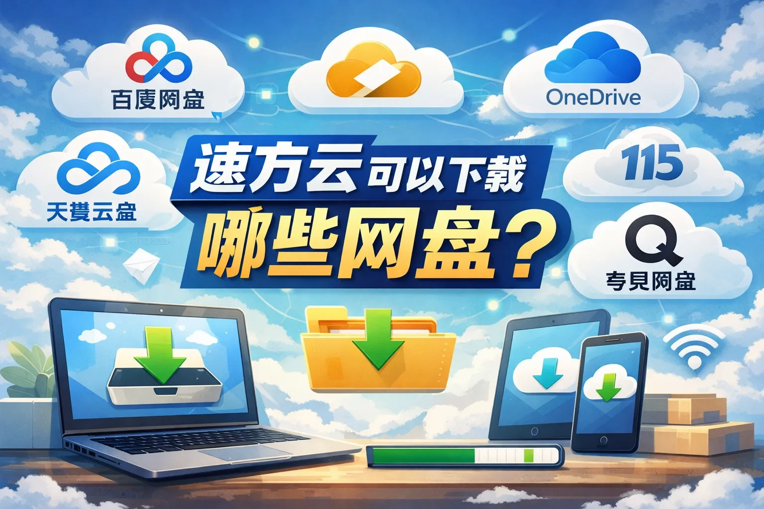 速方云可以下载哪些网盘