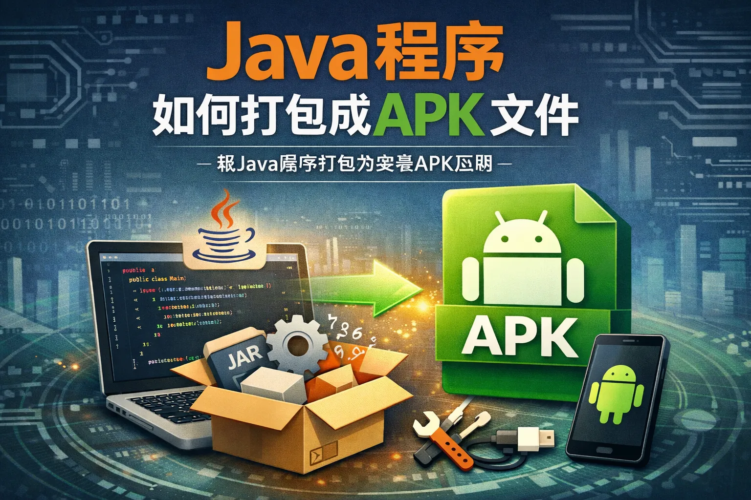 java程序如何打包成apk文件