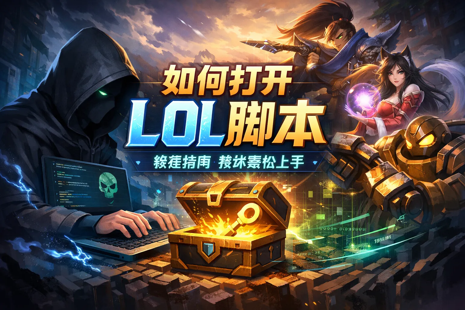 如何打开lol脚本