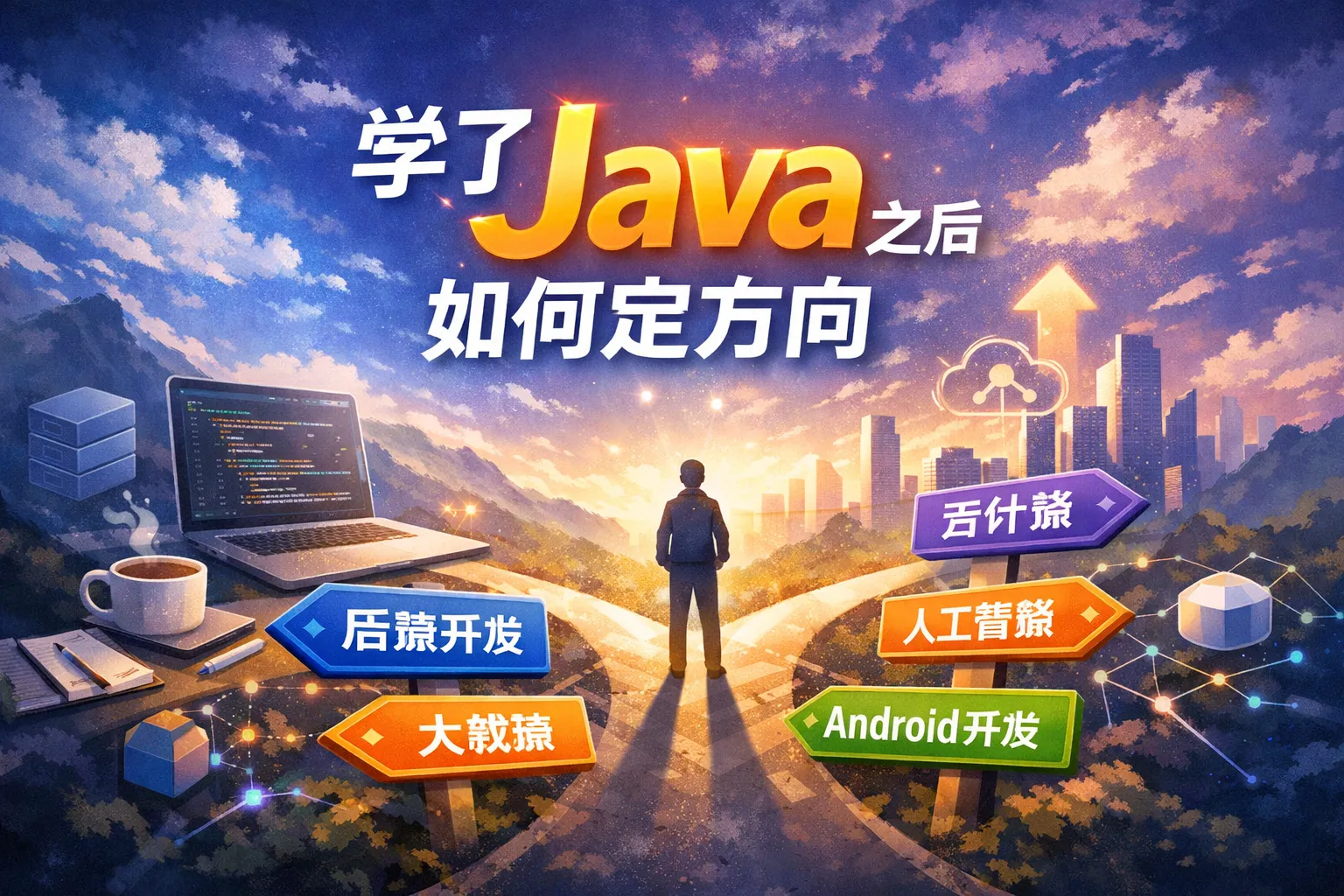 学了java之后如何定方向