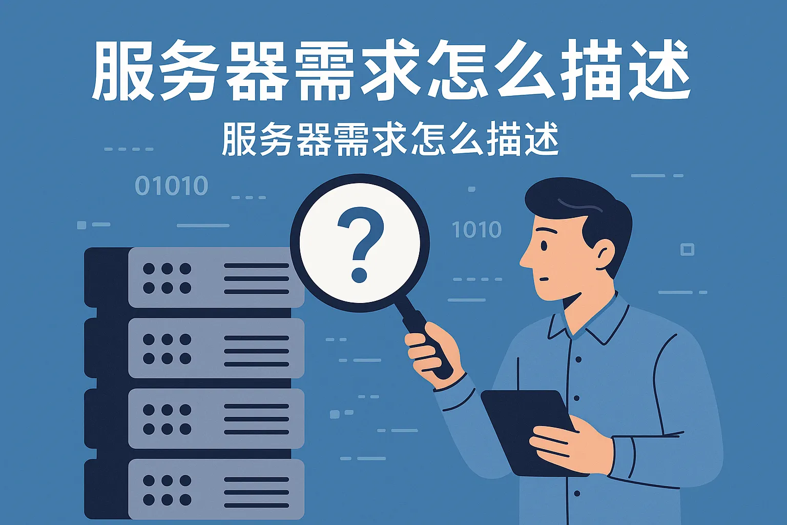 服务器需求怎么描述