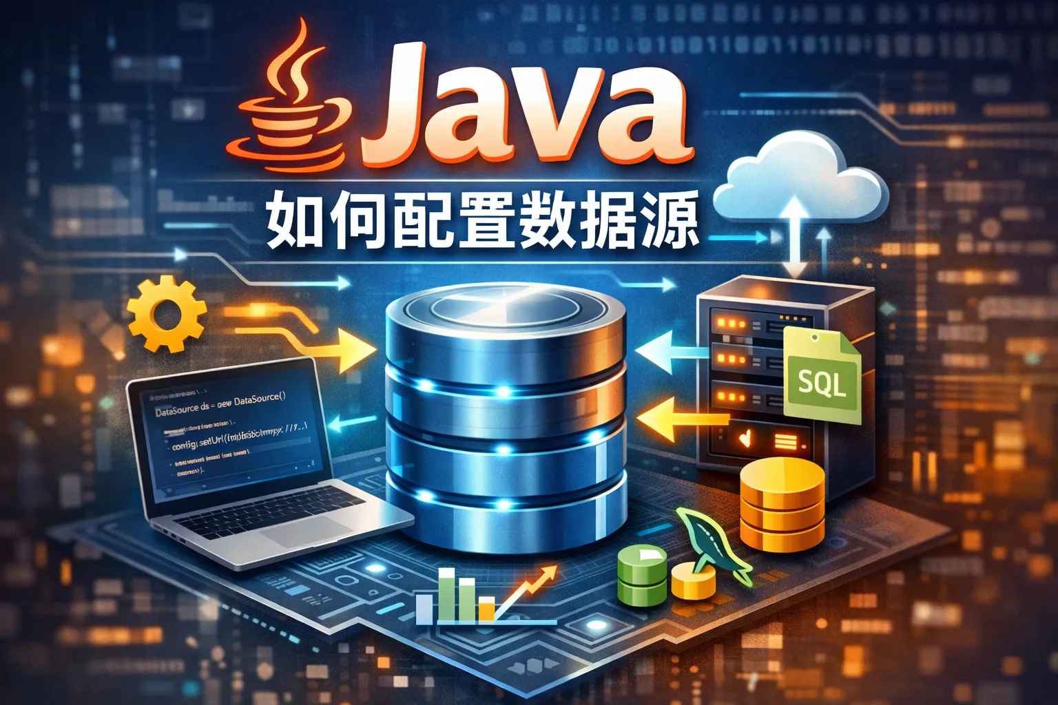 java如何配置数据源